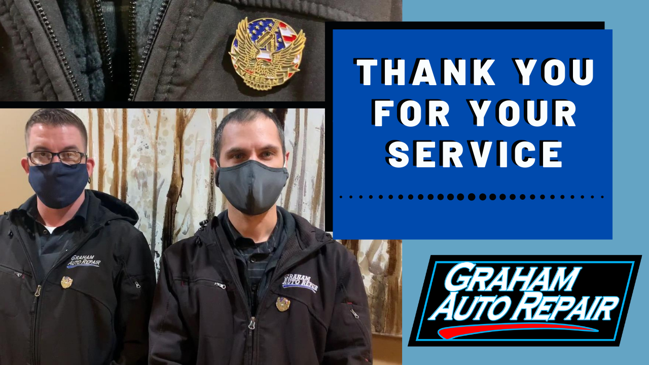 Honoring our Veterans at Graham Auto Repair